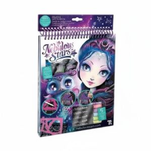 חוברת צביעה שחורה יצירה  NEBULOUS